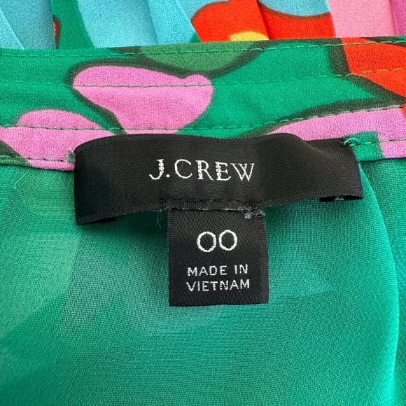 J. Crew Confetti Floral Pleated Midi Skirt - Picture 4 of 6